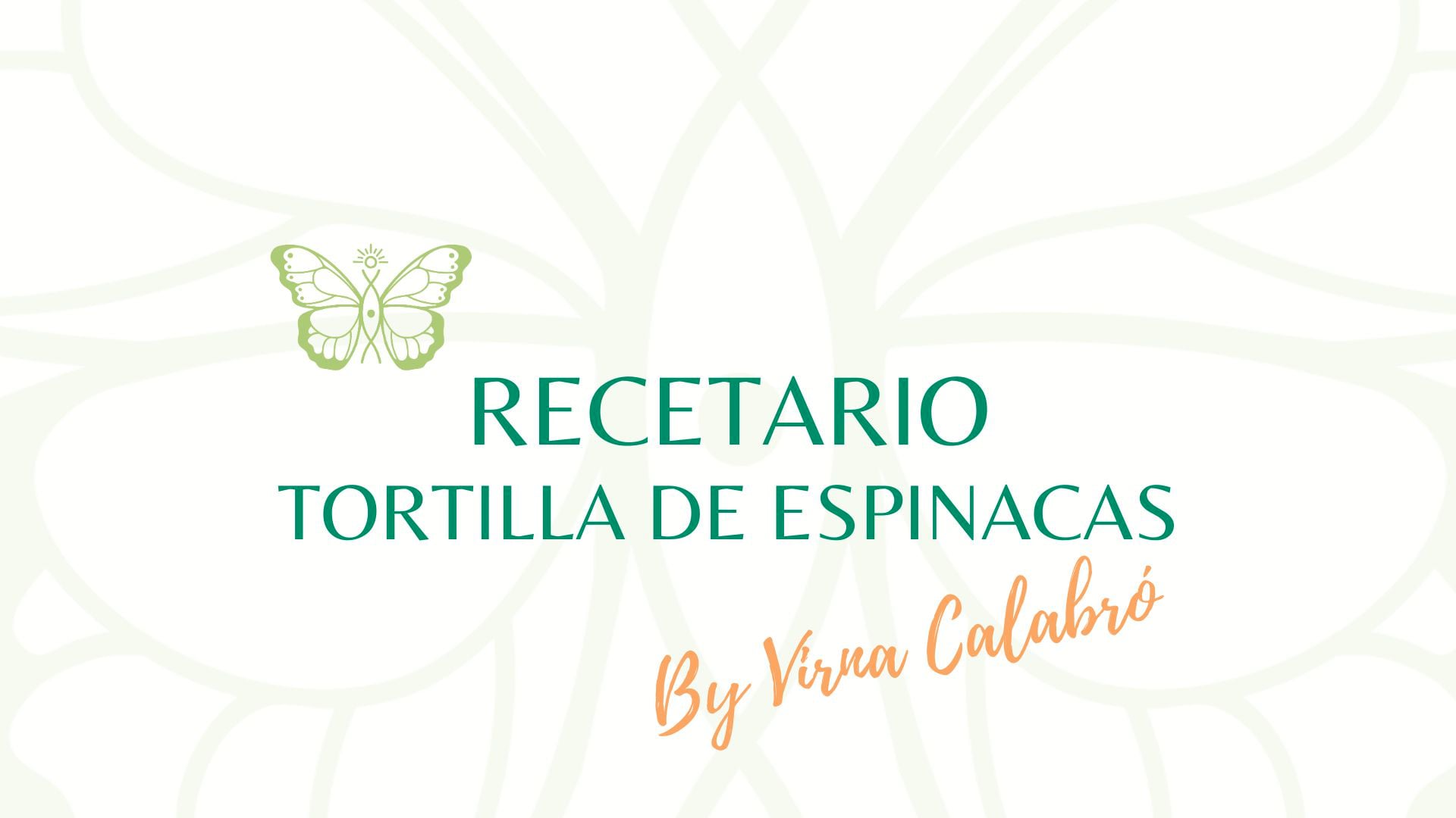 INDOMABLES – Videoreceta Tortilla de Espinacas